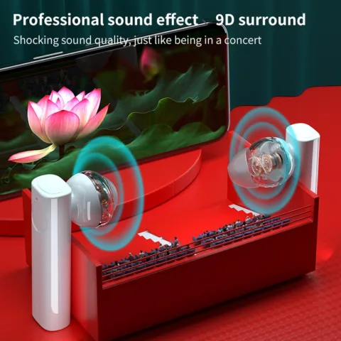 Fones de ouvido duplos dinâmicos Auriculares Bluetooth - nacloset 6