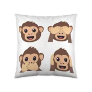 Capa de travesseiro Emoji (40 x 40 cm) Almofadas e travesseiros - nacloset 2
