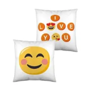 Capa de travesseiro Emoji (40 x 40 cm) Almofadas e travesseiros - nacloset