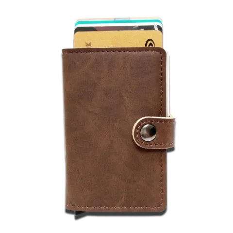 Porta Cartões Seguro Vintage (RFID) FreeShipping - nacloset 5