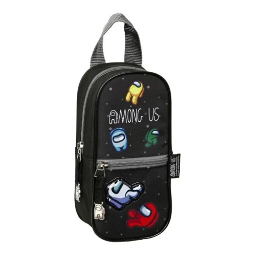 Bolsa escolar Among Us preto