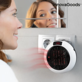 Mini Aquecedor Elétrico de Tomada 