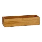 Organizador para Gavetas Castanho Empilhável Bambu (7 x 5 x 23 cm) Casa | Jardim - nacloset