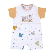 Babygrow de Manga Curta para Bebé Minnie Mouse (Branco) Bebés e Crianças - nacloset