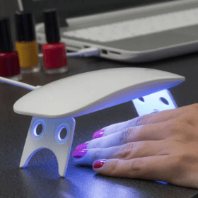 catalisador para unhas portátil