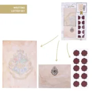 Set de Papelaria Harry Potter 30 pcs Bege (21,5 x 32 cm) Material Escolar - nacloset 2