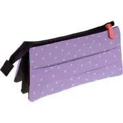 Estojo Triplo Grafoplas Mafalda Roxo (23,5 x 12 x 14 cm) Estojos - nacloset 2