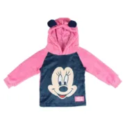 Polar com Capuz Criança Minnie Mouse Cor de Rosa Bebés e Crianças - nacloset