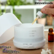 Humidificador Difusor de Aromas LED Acessórios e torneiras - nacloset 2