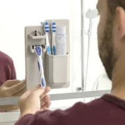 Organizador de Banho de Silicone InnovaGoods Acessórios e torneiras - nacloset