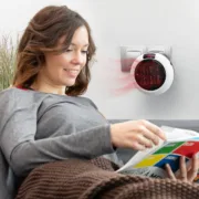 Aquecedor Cerâmico de Parede com Comando à Distância InnovaGoods Banho - nacloset 2