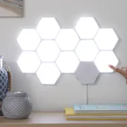 Painéis LED Hexagonais Casa | Jardim - nacloset 2