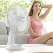 Ventilador de Mesa InnovaGoods Branco 35 W Ø30 cm Ar condicionado e ventiladores - nacloset