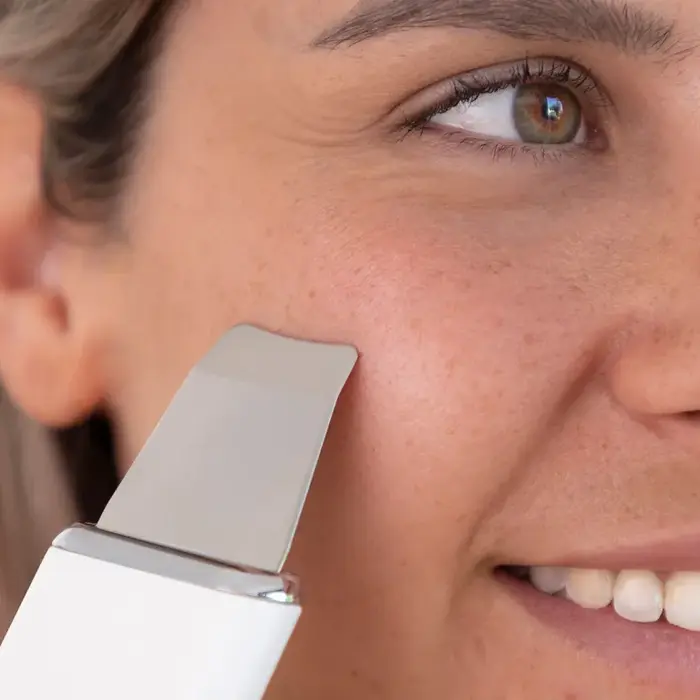 espátula de limpeza facial ultrassónica