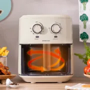 Fritadeira sem Óleo InnovaGoods Vynner Pro 5500 Aço inoxidável Creme 1700 W 5,5 L Black Friday - nacloset 2