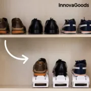 Organizador de Sapatos Regulável Shoe Rack InnovaGoods (6 Pares) Black Friday - nacloset