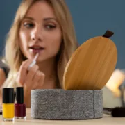 Caixa de Jóias em Bambu com Espelho Mibox InnovaGoods Acessórios e organizadores - nacloset 2