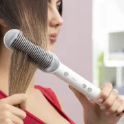 Escova Alisadora de Cabelo em Cerâmica Alisadores - nacloset 2