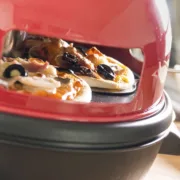 Forno para Mini Pizas com Livro de Receitas Presto! InnovaGoods 700W Vermelho Preto Black Friday - nacloset 2