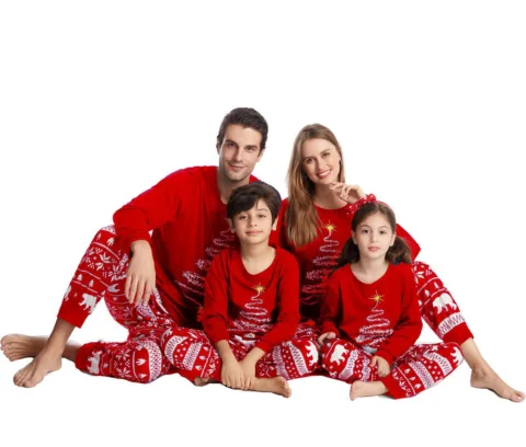 Conjunto de Pijamas de Natal Família Bebés e Crianças - nacloset 6 Conjunto de Pijamas de Natal Família Bebés e Crianças - nacloset 6