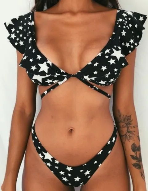Conjunto de biquíni floral impresso Biquínis e fatos de banho - nacloset 19