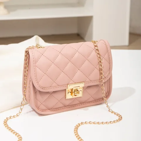Mini Bolsas Femininas acolchoadas com corrente Acessórios de Moda - nacloset 4