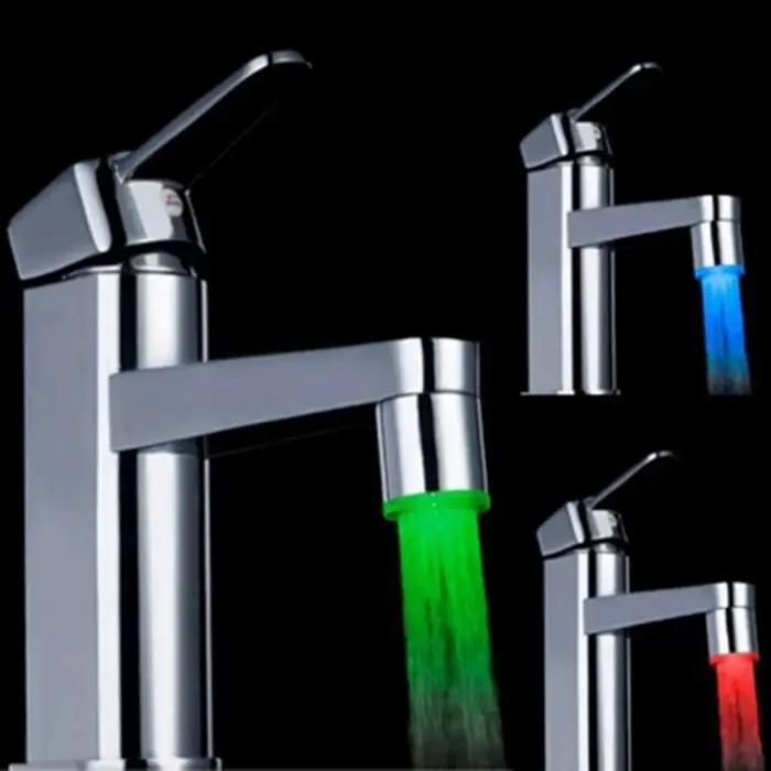 Adaptador de Torneira de água com LED de 7 cores Acessórios e torneiras - nacloset 2