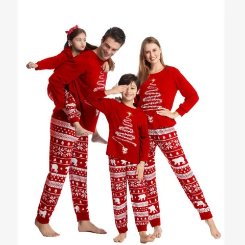 Conjunto de Pijamas de Natal Família Bebés e Crianças - nacloset 4 Conjunto de Pijamas de Natal Família Bebés e Crianças - nacloset 4