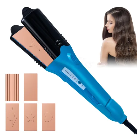 Ferro Alisador de cabelo Alisamento elétrico (Curling Imprinting 3D) Alisadores - nacloset 9 Ferro Alisador de cabelo Alisamento elétrico (Curling Imprinting 3D) Alisadores - nacloset 9