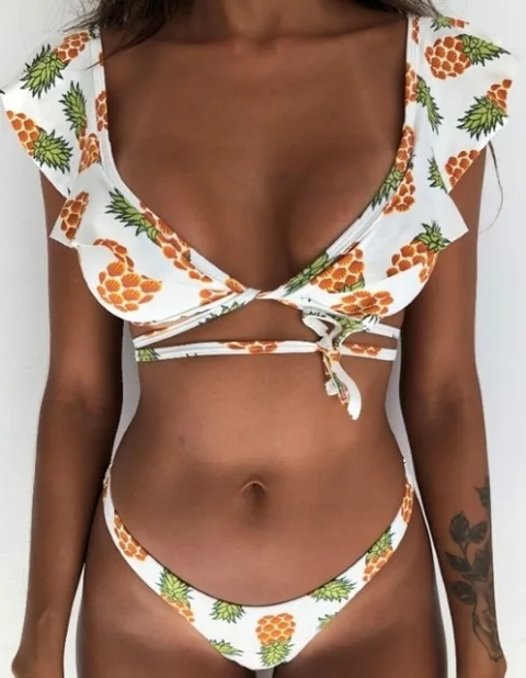 Conjunto de biquíni floral impresso Biquínis e fatos de banho - nacloset 17