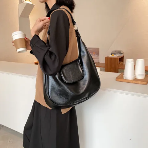 Bolsa Feminina estilo Retro Tote em Lua Acessórios de Moda - nacloset 3