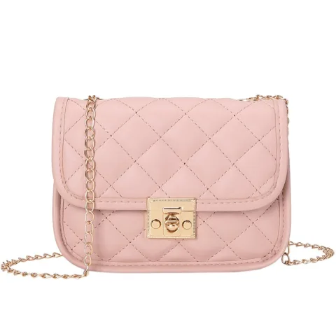 Mini Bolsas Femininas acolchoadas com corrente Acessórios de Moda - nacloset 7