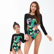 Conjunto de Fato de Banho Mãe e Filha de peça única