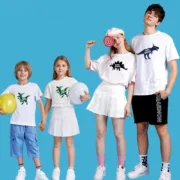 Conjunto T-Shirts Família Pai, mãe e filhos Roupa e Calçado - nacloset