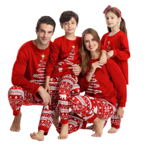 Conjunto de Pijamas de Natal Família Bebés e Crianças - nacloset 3 Conjunto de Pijamas de Natal Família Bebés e Crianças - nacloset 3