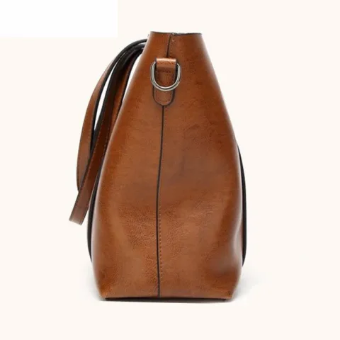 Bolsa Feminina Grande Wax (32 x 29 x 12 cm) Acessórios de Moda - nacloset 4 Bolsa Feminina Grande Wax (32 x 29 x 12 cm) Acessórios de Moda - nacloset 4