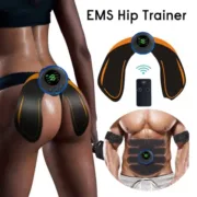 Eletroestimulador muscular elétrico ems sem fio nádegas e hip trainer abdomina
