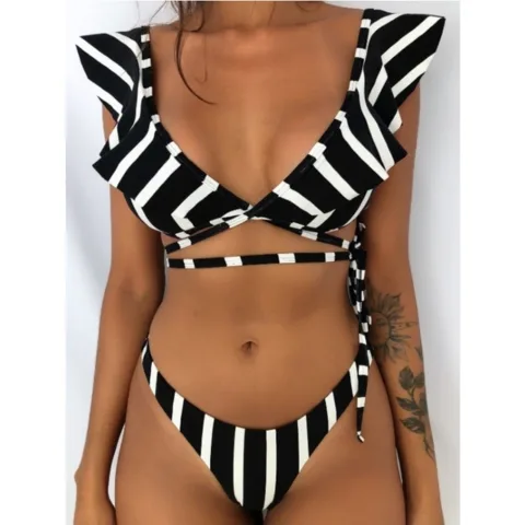 Conjunto de biquíni floral impresso Biquínis e fatos de banho - nacloset 22
