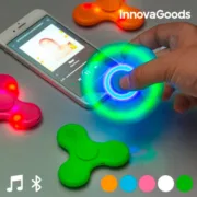 Spinner LED com Alta Voz e Bluetooth InnovaGoods Black Friday - nacloset