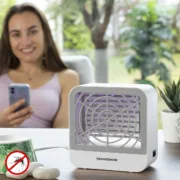 Lâmpada Antimosquitos com Gancho para Pendurar na Parede KL Box Casa | Jardim - nacloset
