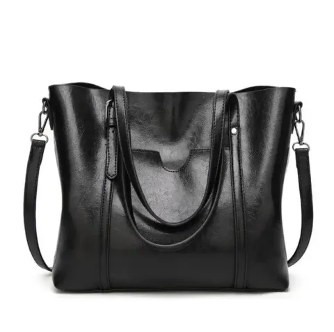 Bolsa Feminina Grande Wax (32 x 29 x 12 cm) Acessórios de Moda - nacloset 6 Bolsa Feminina Grande Wax (32 x 29 x 12 cm) Acessórios de Moda - nacloset 6