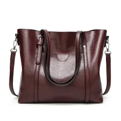 Bolsa Feminina Grande Wax (32 x 29 x 12 cm) Acessórios de Moda - nacloset 14 Bolsa Feminina Grande Wax (32 x 29 x 12 cm) Acessórios de Moda - nacloset 14