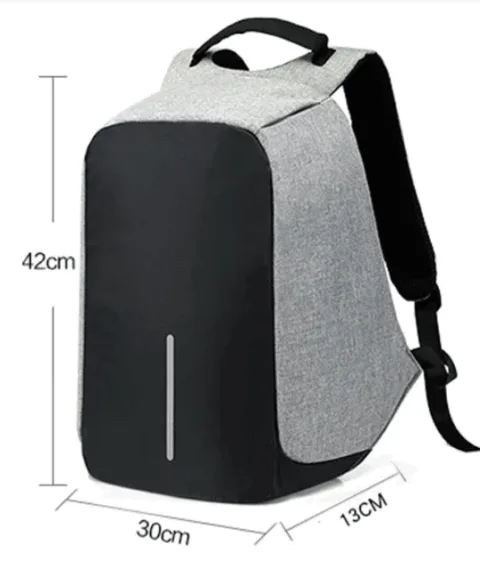 Mochila Segura com USB á prova de água FreeShipping - nacloset 9