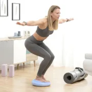 Almofada de Equilíbrio com Insuflador Cushport Aparelhos de Musculação - nacloset