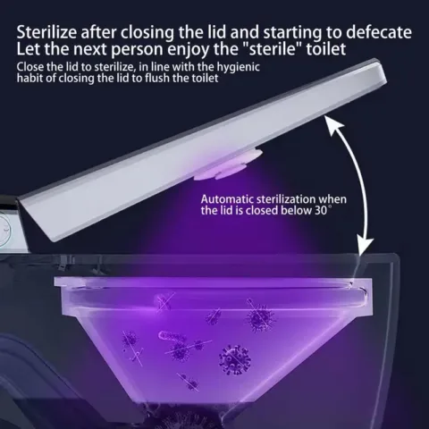 Esterilizador Ultravioleta UV para Sanitas Recarregável Inteligente Banho - nacloset 6 Esterilizador Ultravioleta UV para Sanitas Recarregável Inteligente Banho - nacloset 6