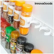 Suporte para Especiarias   IG114086 Branco Autoadesivo Acessórios de Cozinha - nacloset