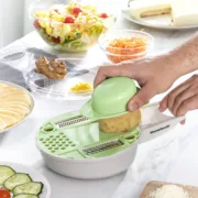 Ralador-cortador Multifunções 6 em 1 com Acessórios e Receitas Gradder InnovaGoods Acessórios de Cozinha - nacloset