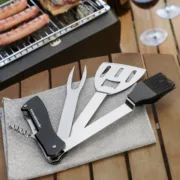 Conjunto de ferramentas para churrasco 5 em 1 Bbkit Acessórios de campismo e montanhismo - nacloset