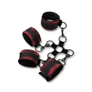 Kit Bondage com Corda Ajustável Secret Kisses Algemas, mordaças e braçadeiras - nacloset