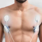 Eletroestimulador Muscular (4 eléctrodos) Cintos Vibratórios e Eletroestimuladores - nacloset 2